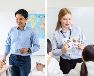 ネイティブ講師とバイリンガル講師