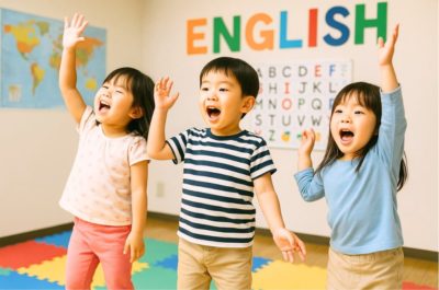 幼児の英会話レッスン